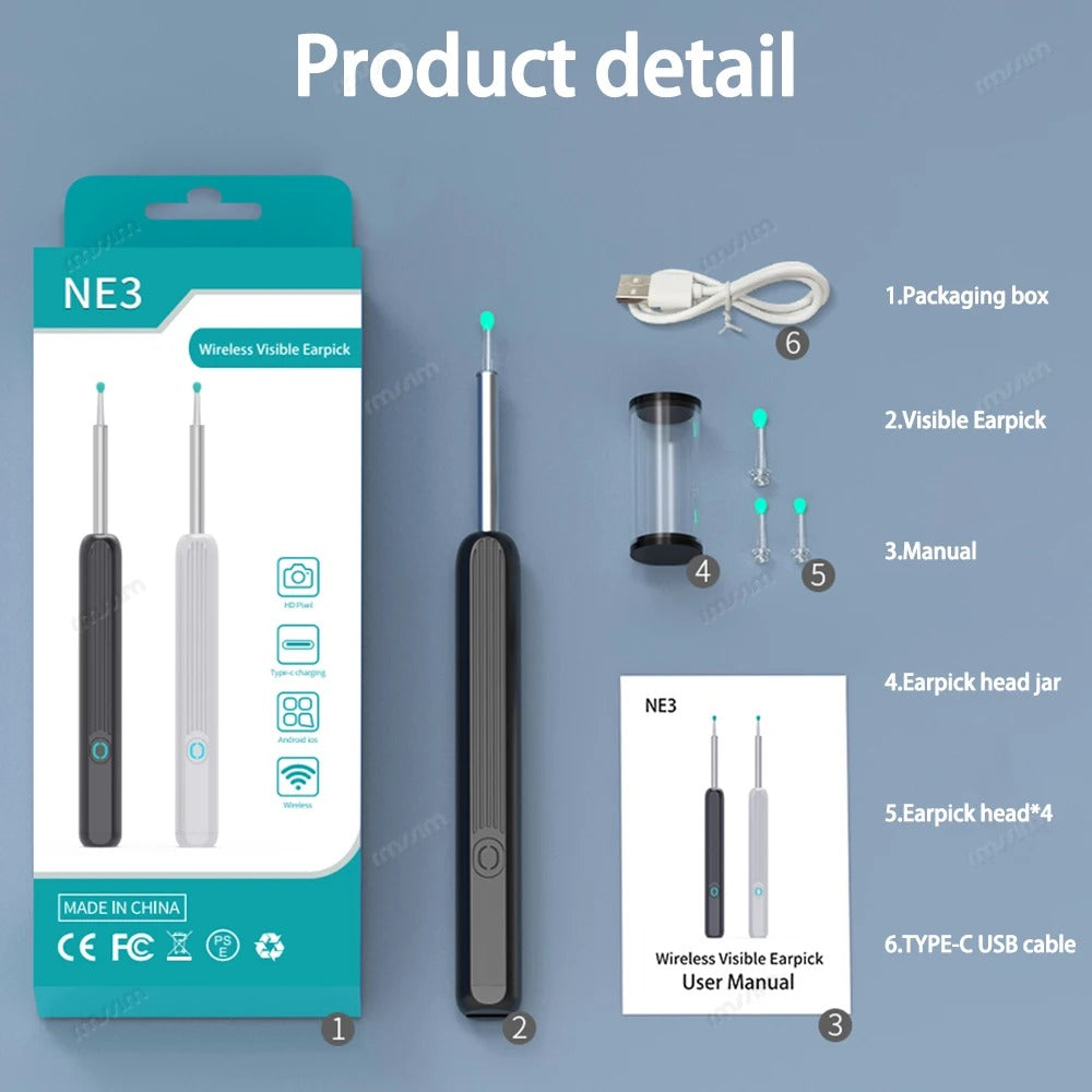Smart Visual Ear Wax Cleaner