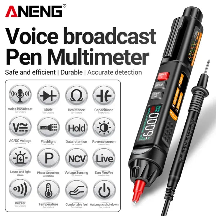 SafeGuard 2025 – All-in-One Multimeter